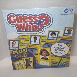 Hasbro Gaming Guess Who? People & Pets Board Game Edition Original Guessing Game